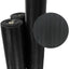 Tapete goma acanalada 1/8x36pulg color negro