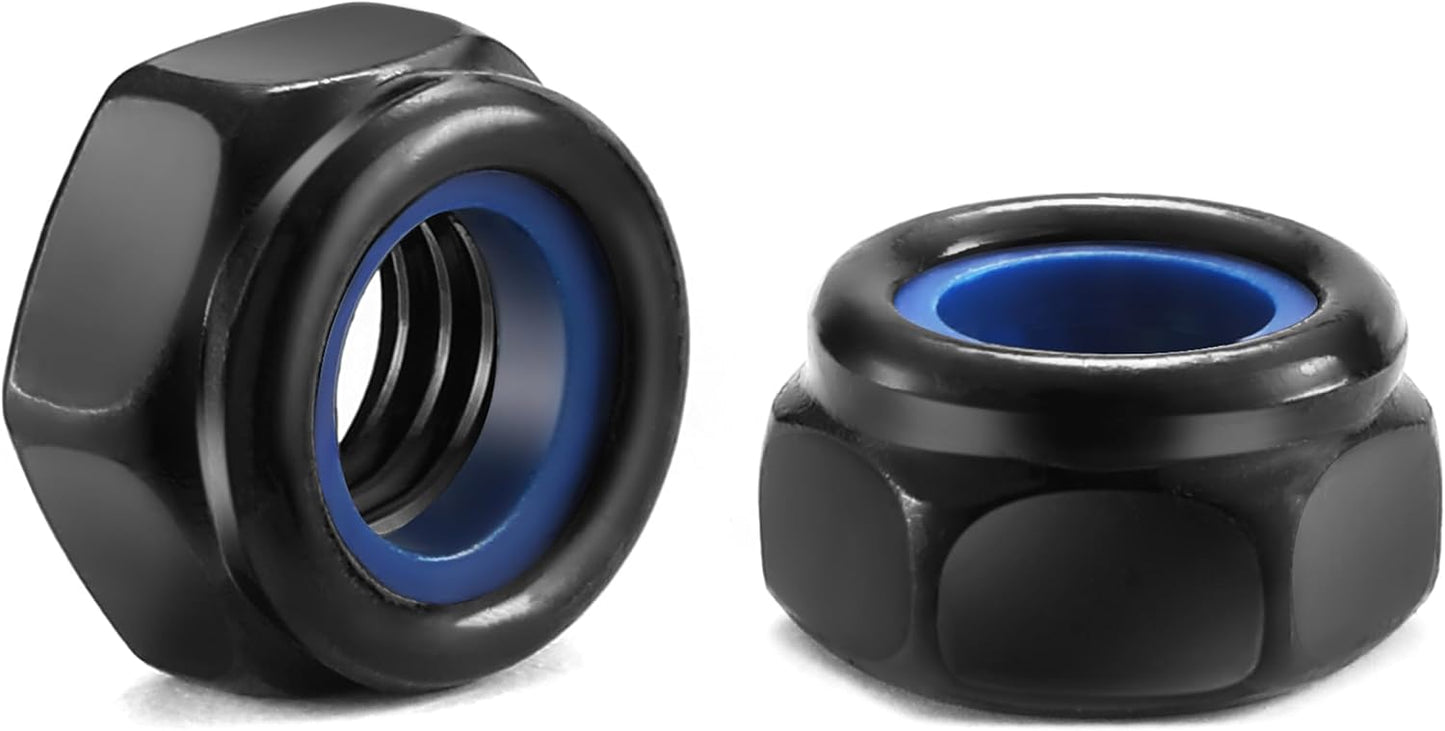 Tuercas bloqueo hex 100 und acero inox 304 negro