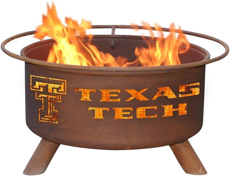 Hoguera Texas Tech de 30 Pulg para Jardín y Pícnic