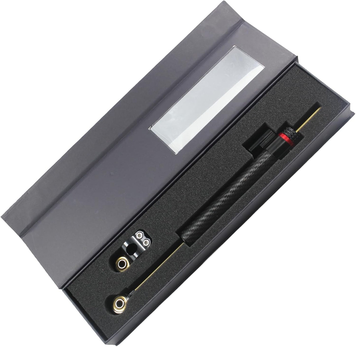 Amortiguador direcc. ajustable fibra carbono motocicleta