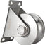 Polea rueda grande 68mm rodamientos dúplex pared industrial
