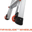 Escalera plegable aluminio 26ft tipo 1A 300lb con