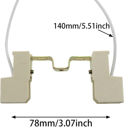 Base lámpara cerámica R7S doble extremo para T3 3.071pulg