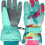 Guantes esquí niña gruesos impermeables