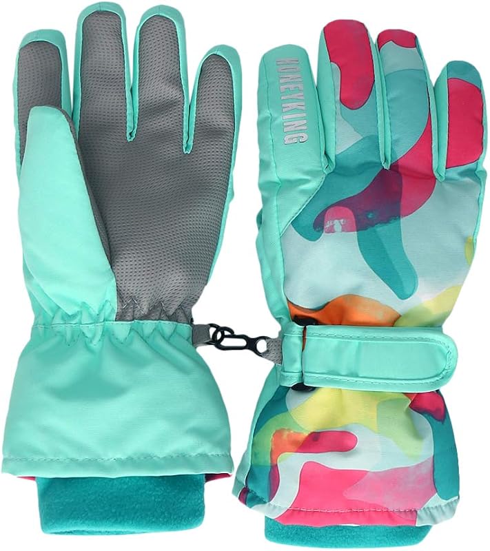 Guantes esquí niña gruesos impermeables
