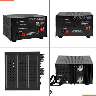 Fuente alimentación banco universal 12V CC regulada 12A