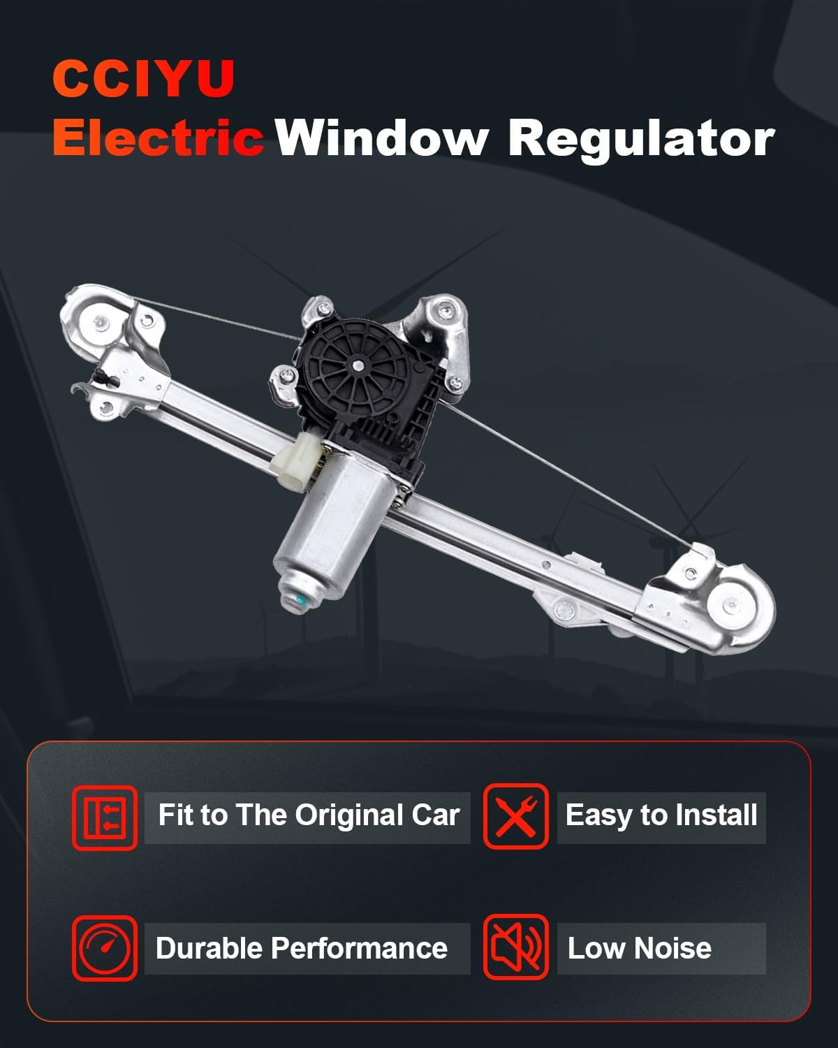 Regulador elevalunas Chevy Malibu 97-05