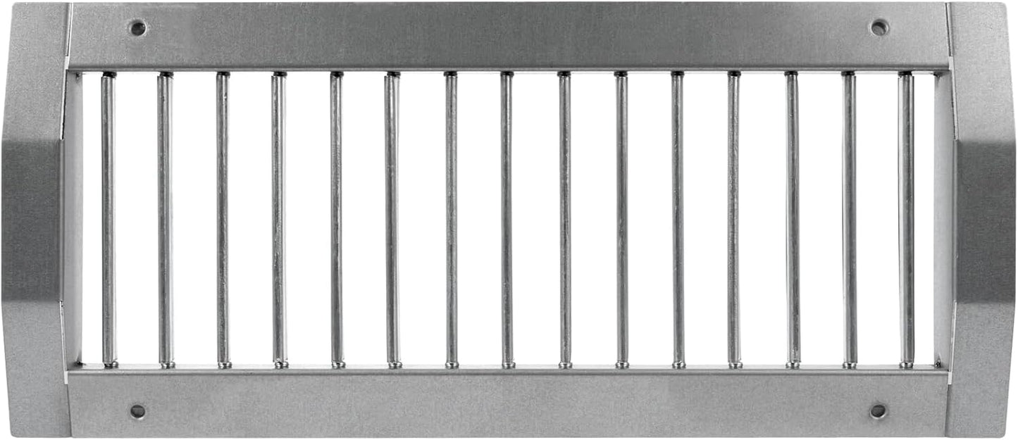 Rejilla aire 13x5pulg conductos redondos ajustable