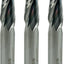 Set 3 brocas espiral carburo 1/4
