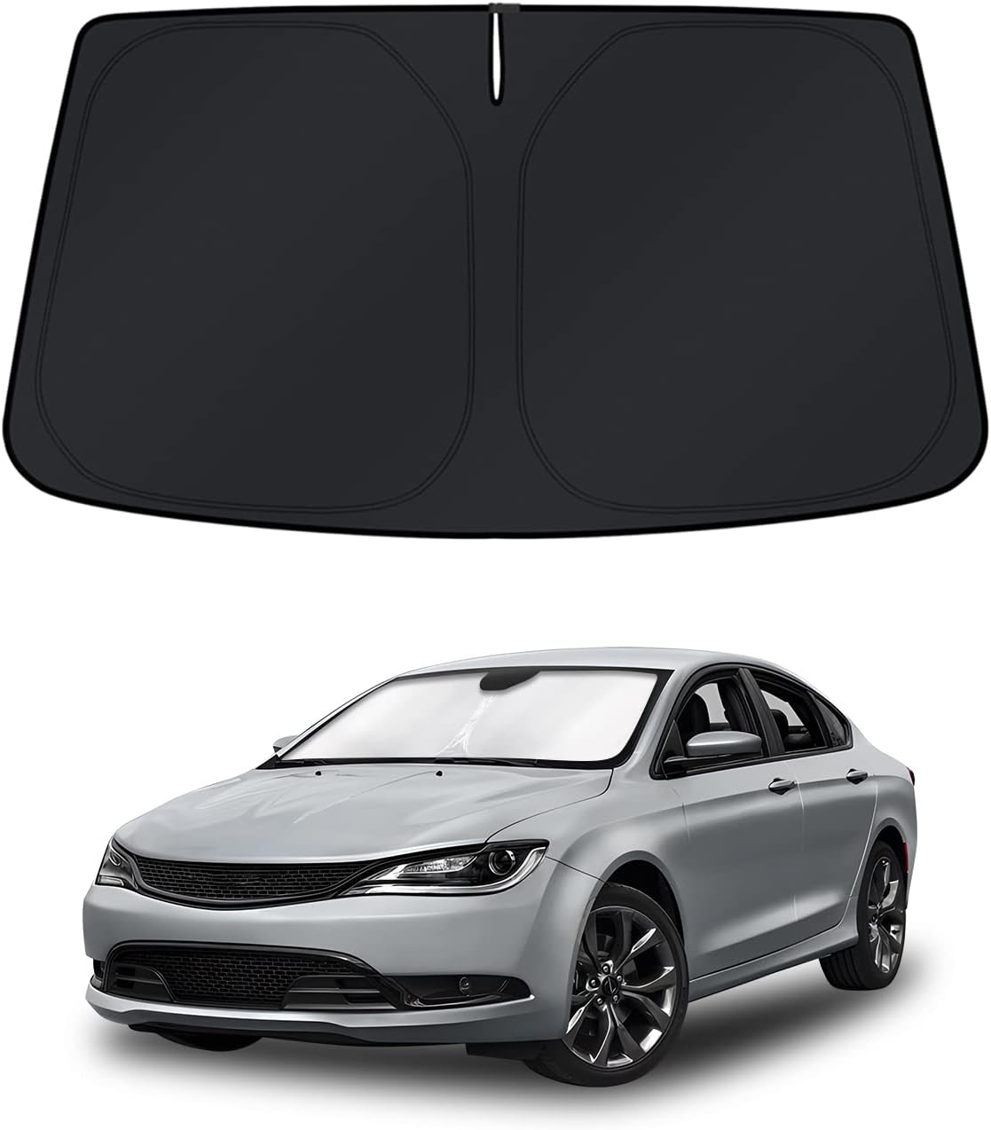 Parasol plegable para Chrysler 200 11-18 bloquea UV