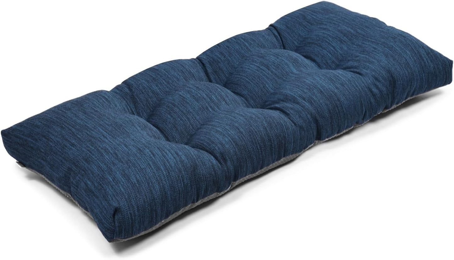 Cojín banco rectangular 40" color sólido súper suave