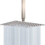Cabezal ducha lluvia acero inox para techo 8"