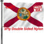 Banderas doble cara Florida 4x6ft nailon resistente 320D
