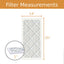 Filtro plisado horno MERV 8 Xtreme Plus 14x25x1 pack 3