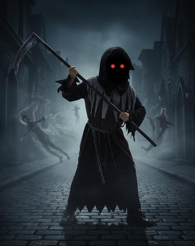 Disfraz parca Halloween para niños y niñas