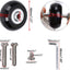 4 Ruedas repuesto para maleta 1.575x0.709" kit 32MM 35MM