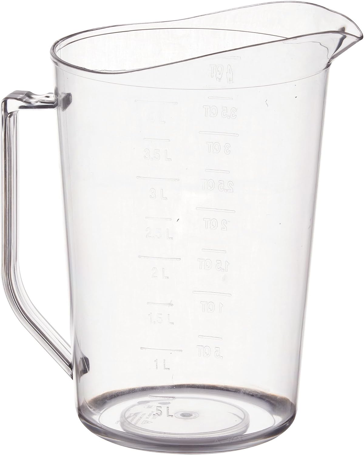 Taza medidora 4qt policarbonato