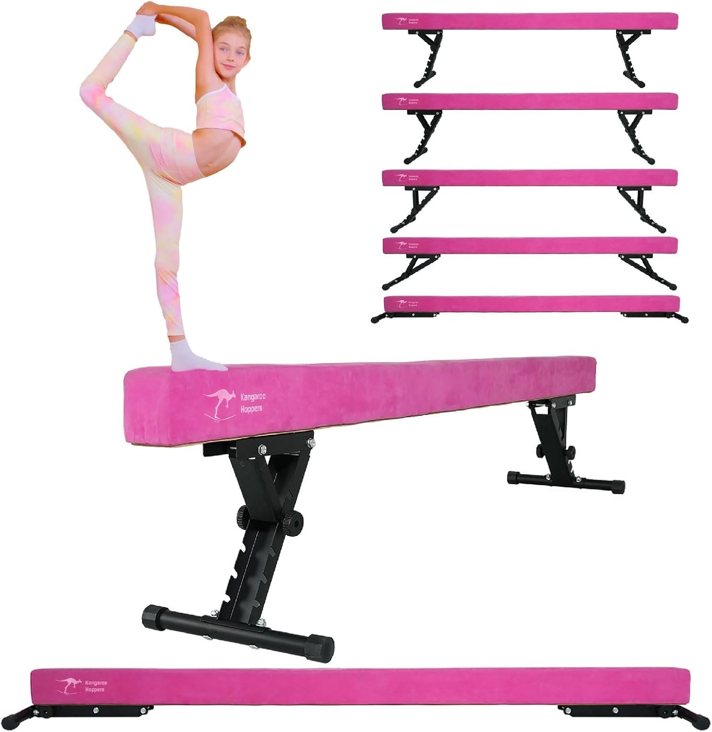 Barra equilibrio 8ft para niños espuma antiderrap