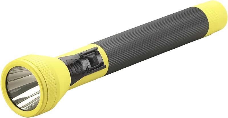 Linterna LED recargable 450 lúmenes 12V amarilla
