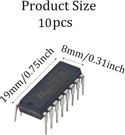 6 Pzas Controlador Motor Paso a Paso L293