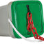 Cubo cadena plástico resistente rojo 2pulg 120ft