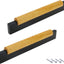 Manijas tocador madera negra 6.3pulg 2 pack