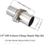 Kit reparación brida escape 3" acero inox