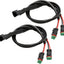 Adaptador Y Conector Deutsch DT Dual para Lámpara de Niebla