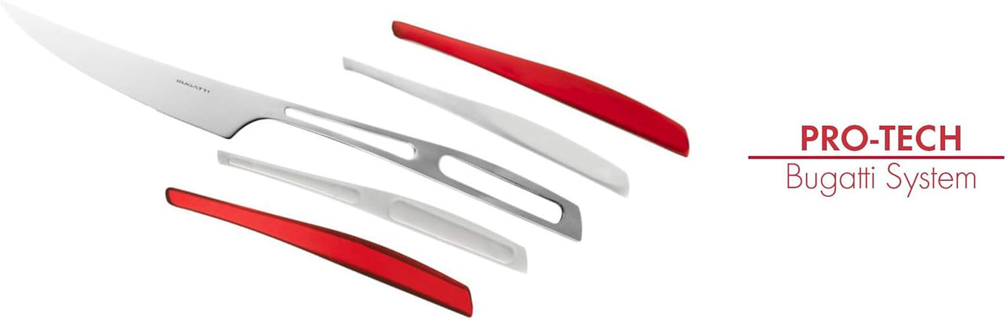 Set 6 cucharaditas acero inox 18/10 colores mezclados Pro-Tech