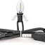 Sistema iluminación LED C7 con cable negro 7.2ft y interruptor
