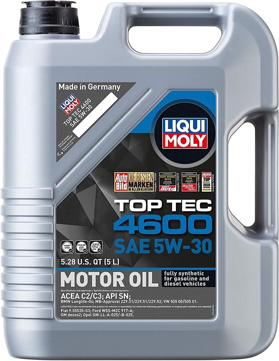 Aceite motor sintético SAE 5W-30 5L