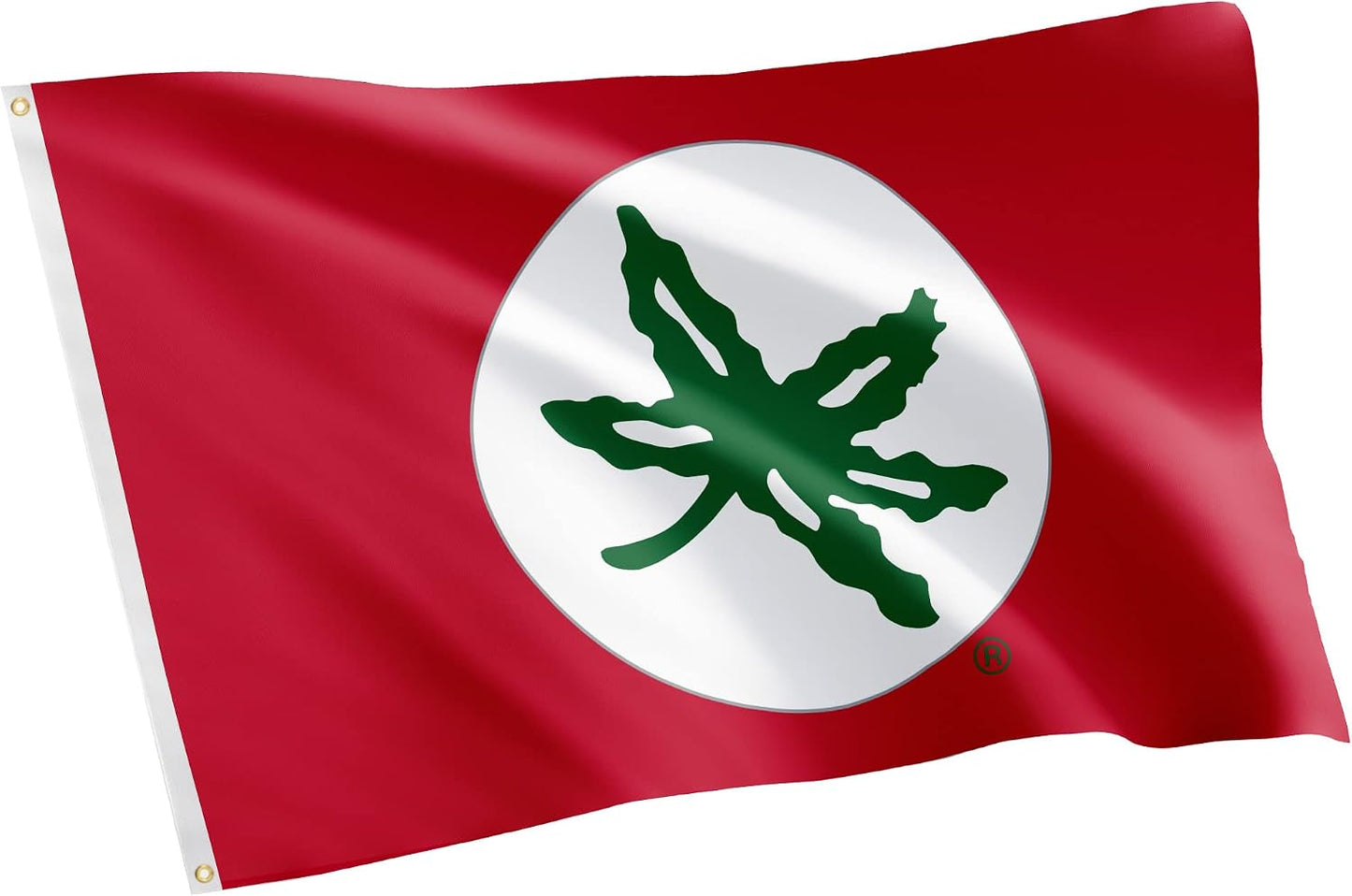 Bandera OSU 3x5ft tela poliéster duradera interiores