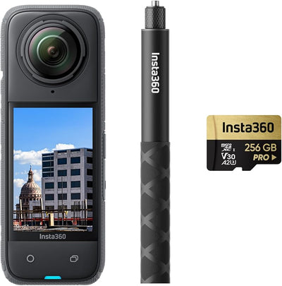 Cámara 360° Insta360 X4 8K30fps 72MP compatibilidad