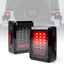 Lente trasero transparente para Jeep