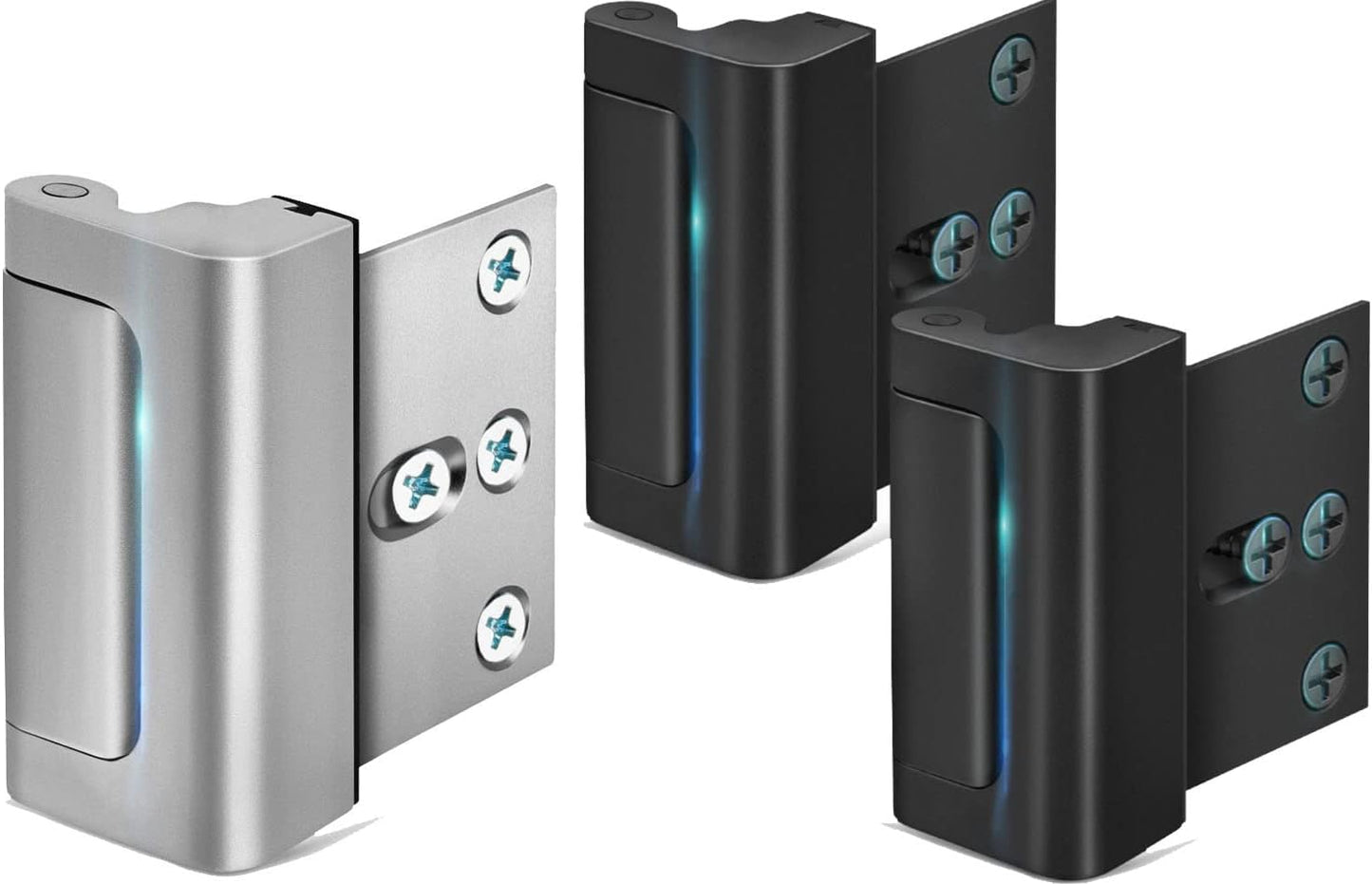 Cerradura puerta seguridad hogar tope 3pulg soporta 800lb