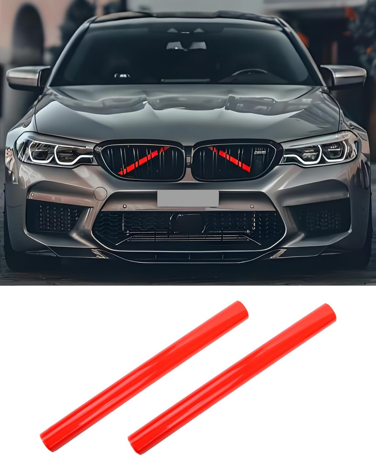 Insertos parrilla BMW Serie 1-7 F20 F30 Rojo