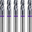 Fresa carburo 5/16 4 ranuras para acero aleado y endurecido