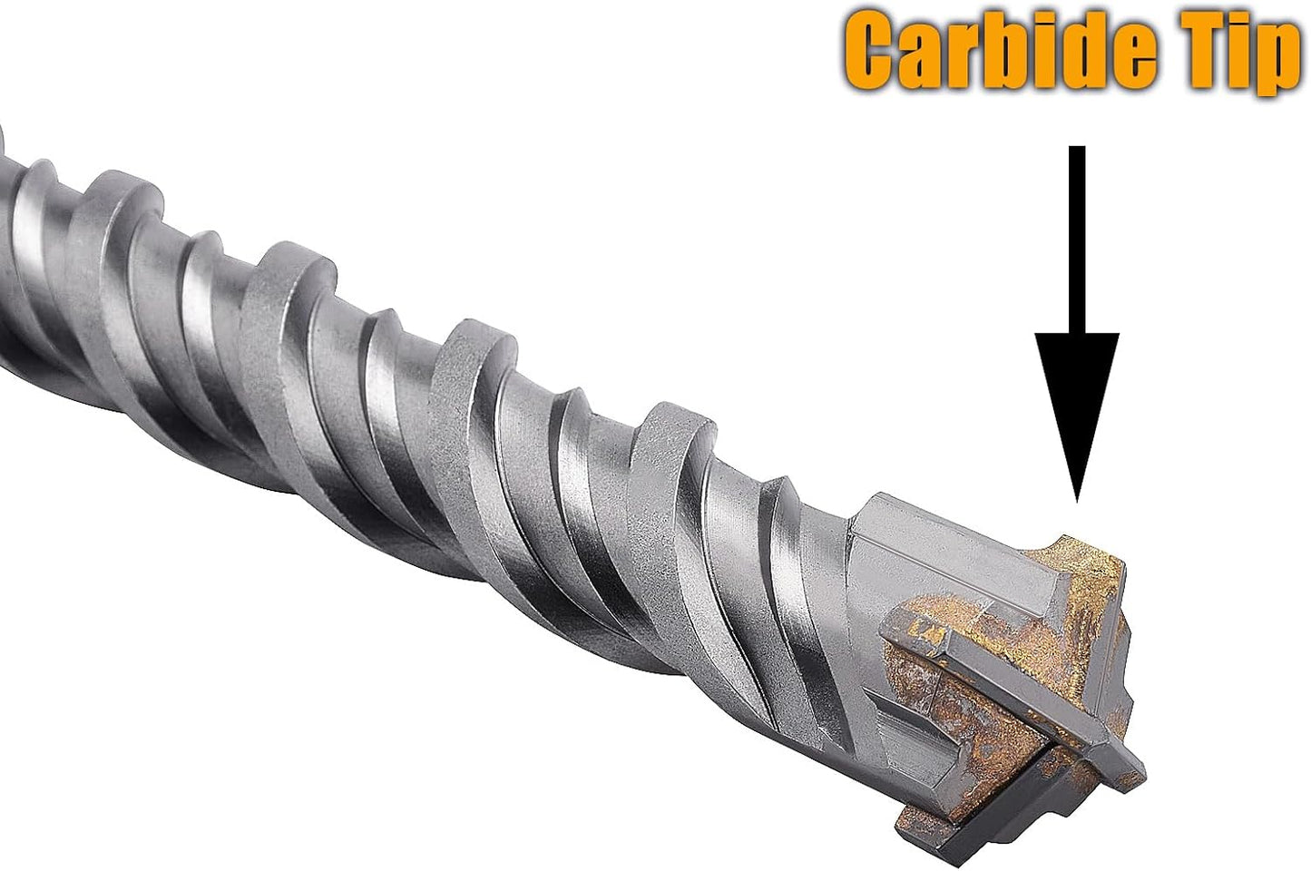 Broca SDS Max 1x13-3/8 pulg carburo hormigon