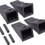 Dientes cubo con pasadores rodillo 4 pack minicargadora