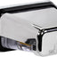 Luz LED cromada para placa remolque barco 12V impermeable