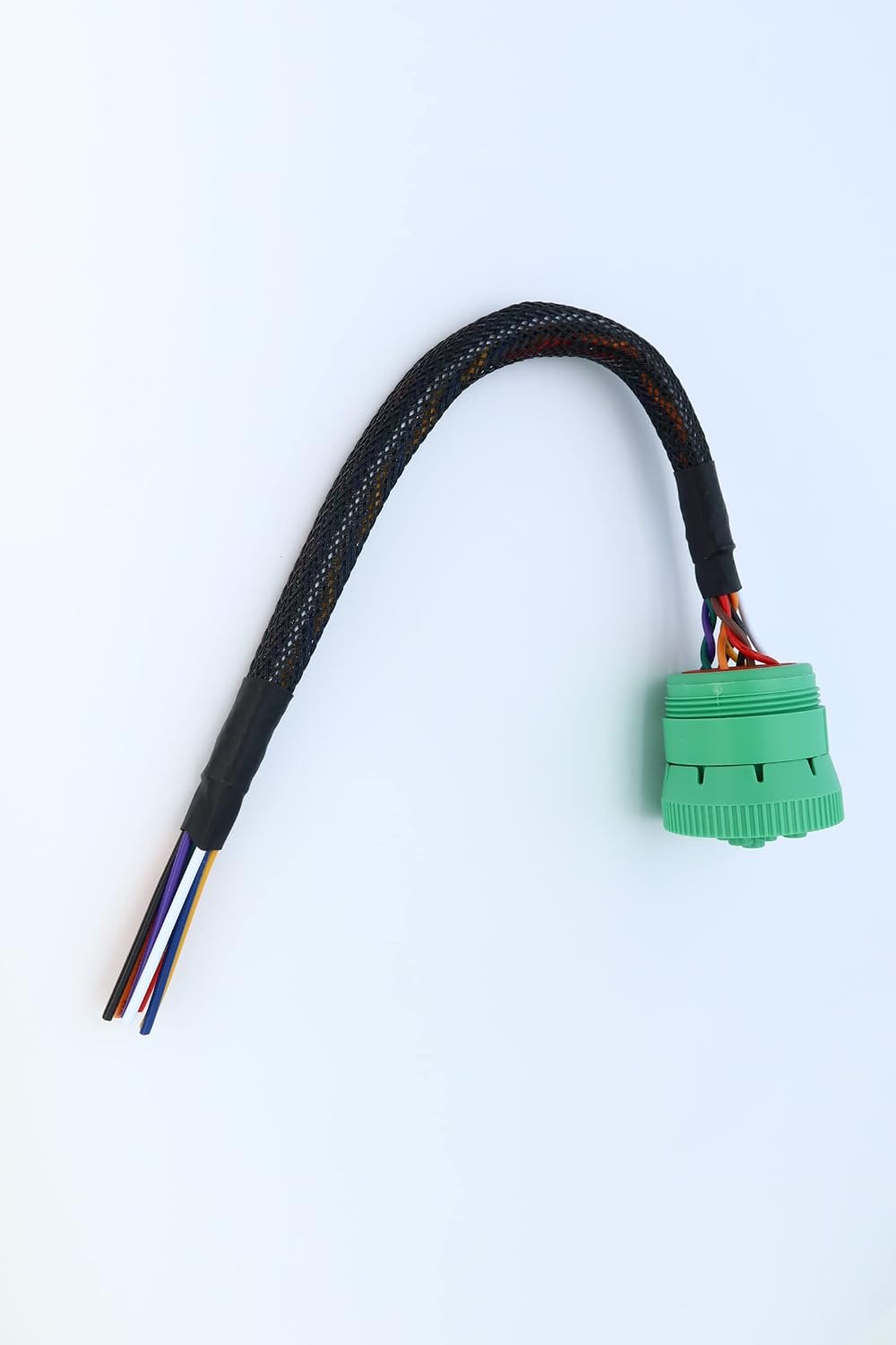 Cable Pigtail Verde 9P J1939 Macho a Pigtail 9Pin