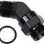 Adaptador rosca 10AN a 10AN-10 ORB aluminio negro