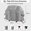 Cubierta parrilla gas exterior resistente UV