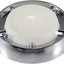 Cubierta lente luz interior Ford Mustang 67-70 tono plateado