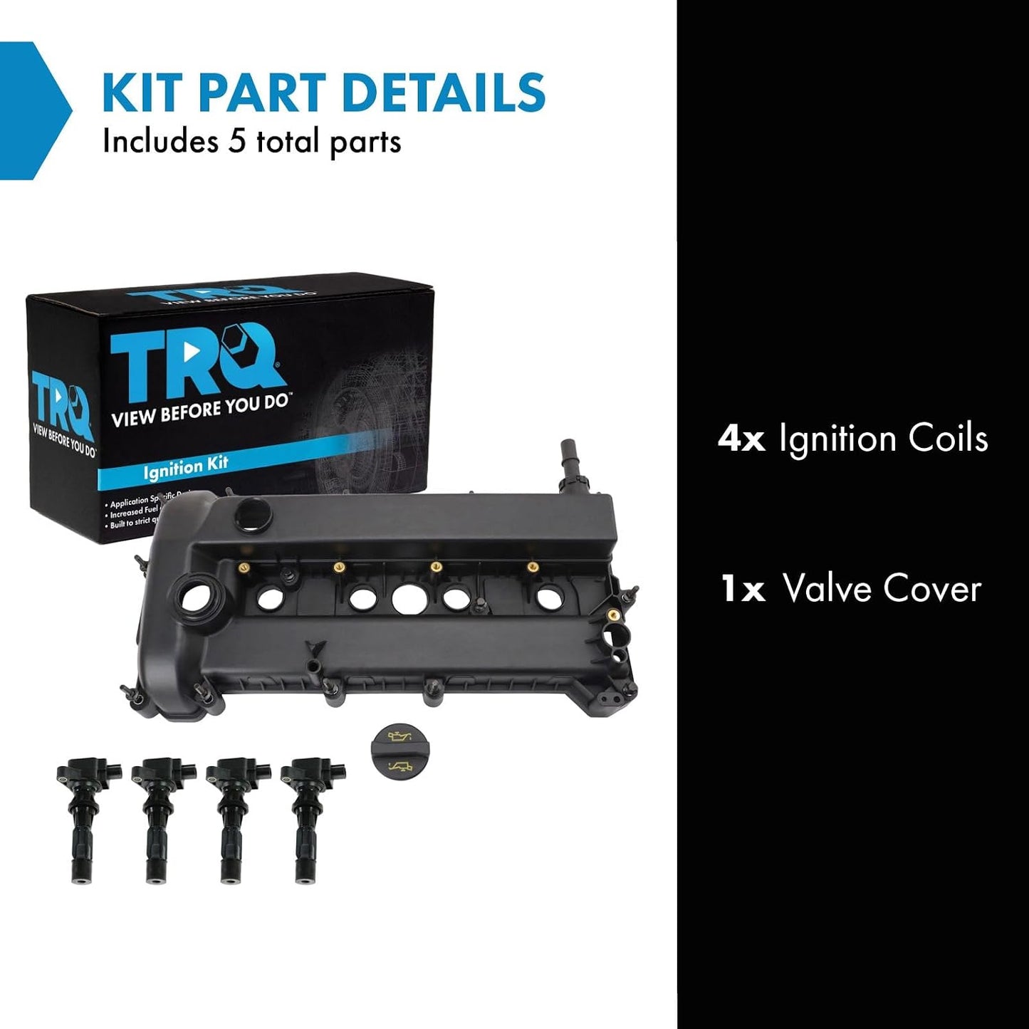 Kit 5 Pzas Bobina Ignición Comp Ford Fusion 06-09 Mercury