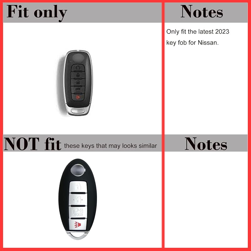 Funda silicona llavero Nissan Rogue SL Ariya 2023-26