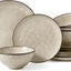 Set 12 Pzas Platos Cuencos Redondos Apto Microondas Caqui