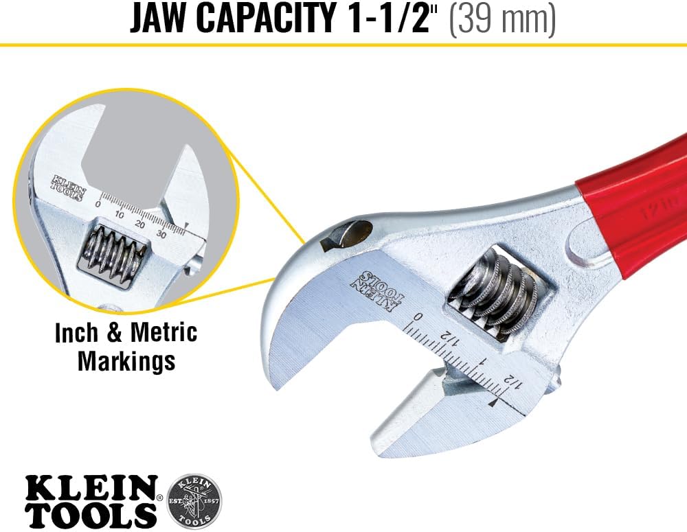 Llave inglesa ajustable Klein 10pulg