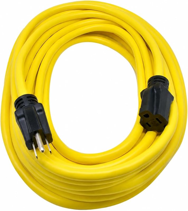 Cable extensión exterior SJTW 50ft 12/3 resistente agua