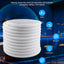Tira luces LED 120v 50ft azul IP67 con interruptor jardín